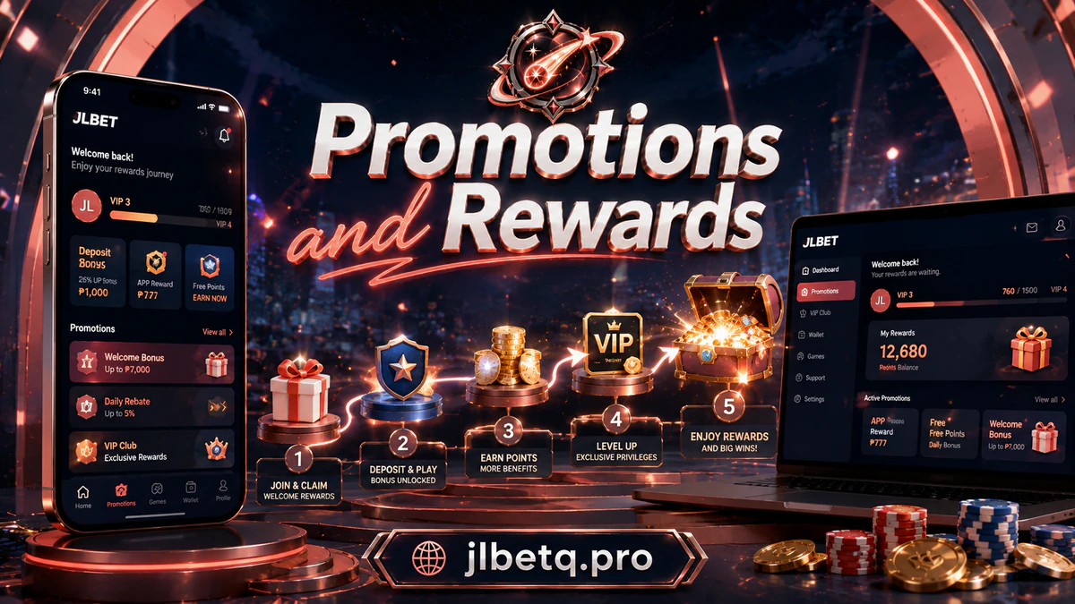 JLBET Promotion visual marking the separate offer-information route